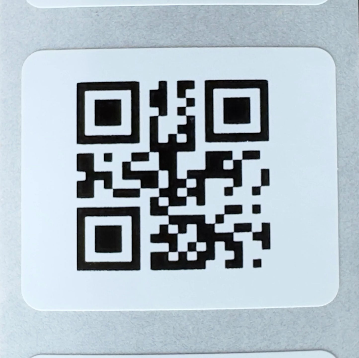 Bild på QR1-etikett