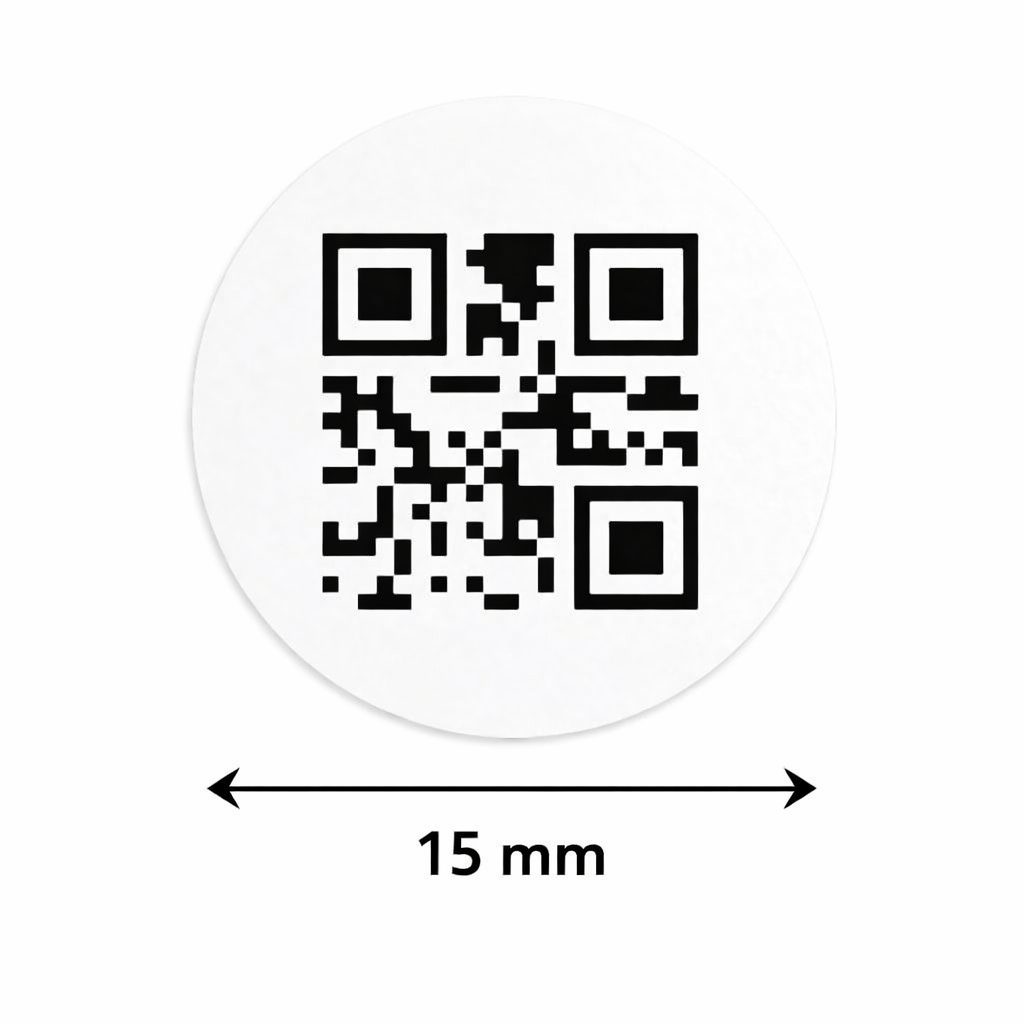 Bild på QR3-etikett